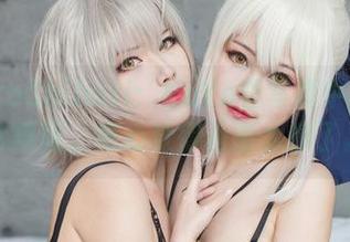 YaeMikoShibari：KaYa萱写真中的那些微妙瞬间，真心觉得画面太撩了。