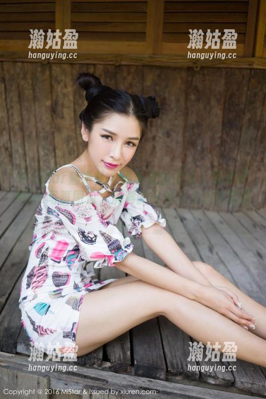 MiStar魅妍社 - 谁能抵挡得住？糯美子Mini写真图包，满满的可爱让人心甘情愿！