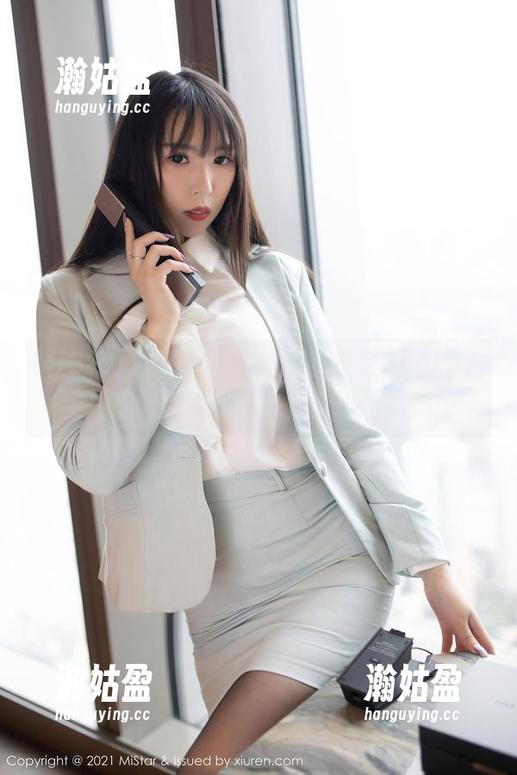 MiStar魅妍社-芝芝Booty MiStar魅妍社 - 纯白的小芝芝Booty,图片里的无圣光带来几分小暧昧……