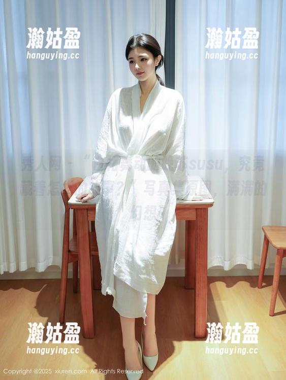 秀人网 - “白裙舞动的晚苏susu，究竟藏着怎样的故事？”写真集原图，满满的幻想