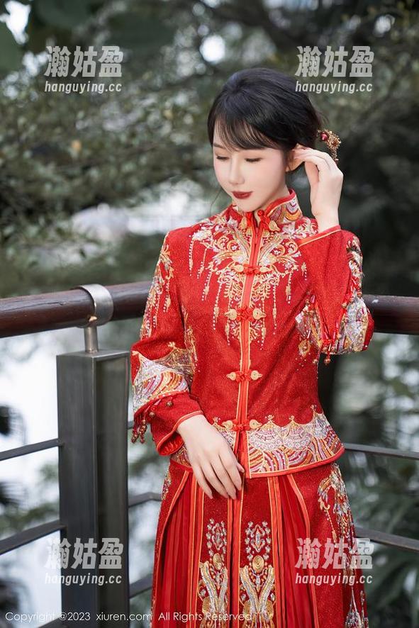 秀人网-闫璐璐 秀人网 - 这红裙像是为闫璐璐量身定制,快来下载图包,一起陶醉吧!