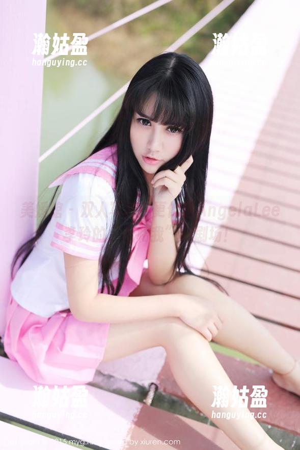 美媛馆-AngelaLee李玲 美媛馆 - 双人写真?更像是AngelaLee李玲的“我和我”小剧场!