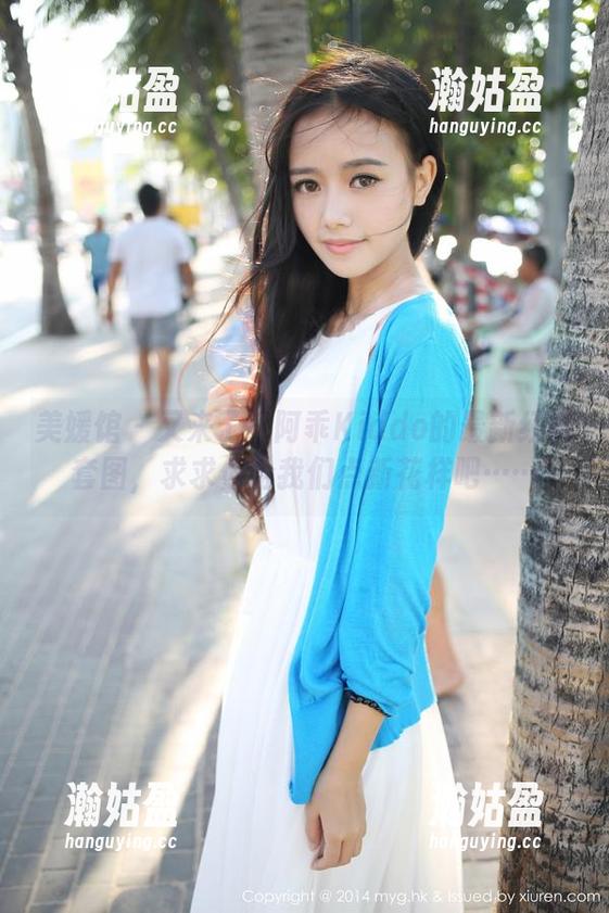 美媛馆-阿乖Kiddo 美媛馆 - 又来了!阿乖Kiddo的最新红裙套图,求求你给我们点新花样吧……