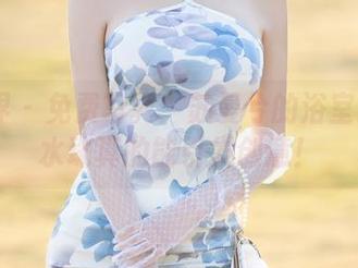 语画界 – 免费写真：苏曼兮的浴室时尚–水珠真的能引发创意！
