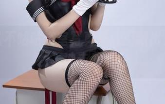 阿九从不咕咕浴室写真集：更新出来的尤物，冲击感十足